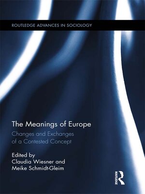 cover image of The Meanings of Europe